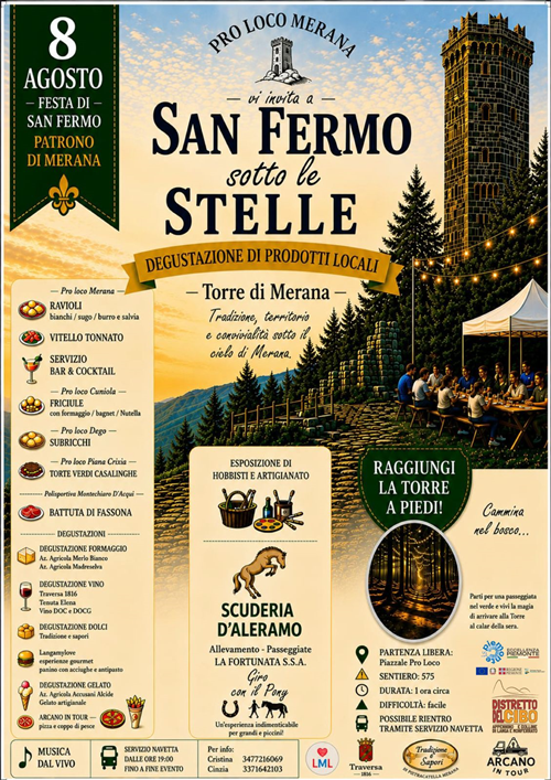 Festa Patronale di San Fermo SABATO 8 AGOSTO 2026